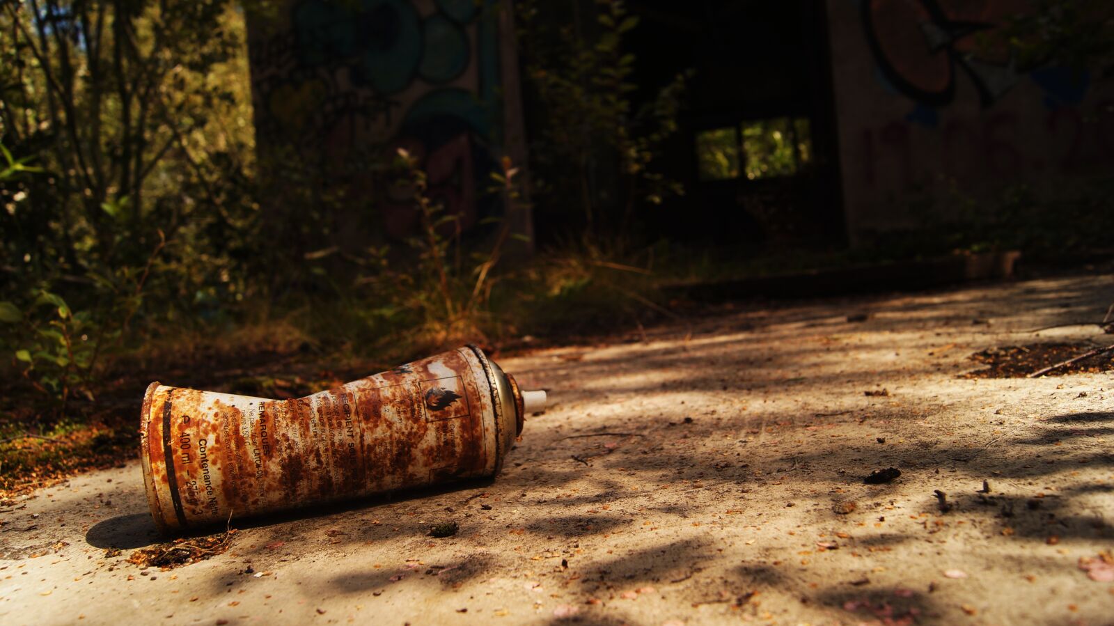 Sony SLT-A57 sample photo. Bomb, painting, decommissioned photography