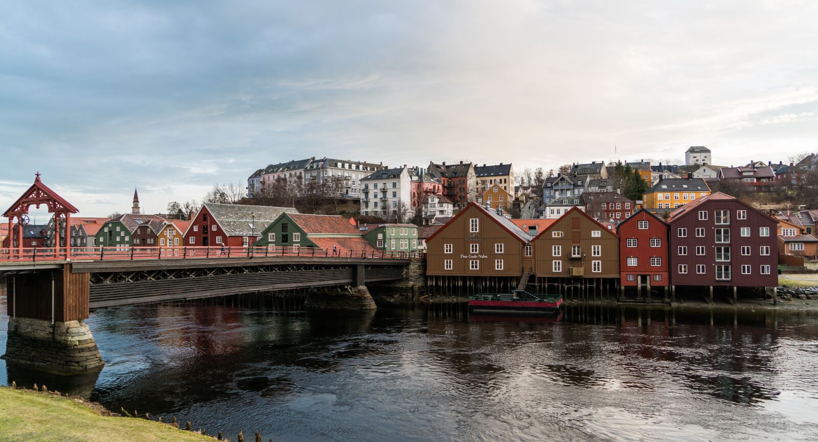 Sony a7R II sample photo. Norway, trondheim, old town photography