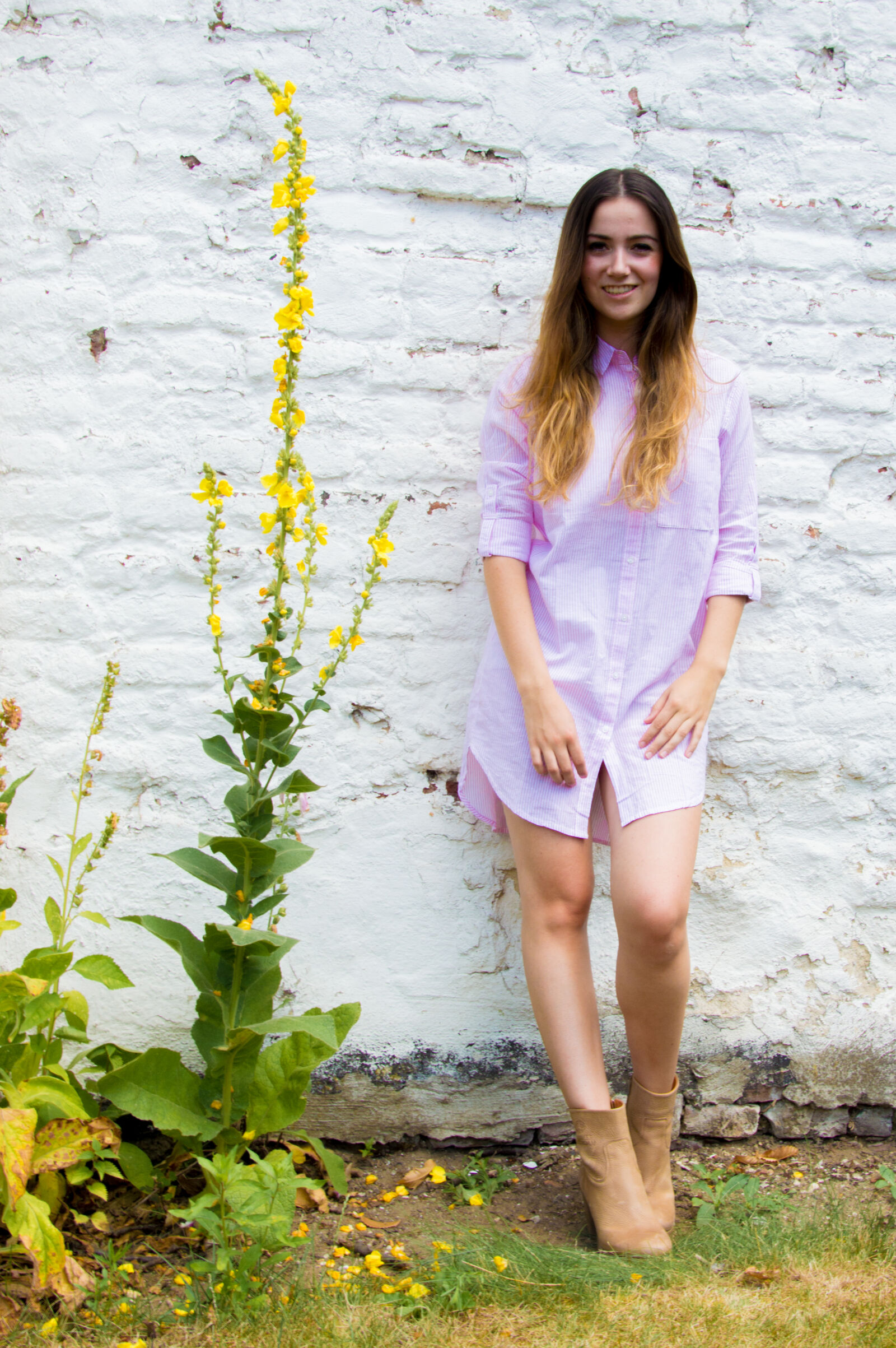 Nikon D3200 sample photo. Flower, girl, summer photography