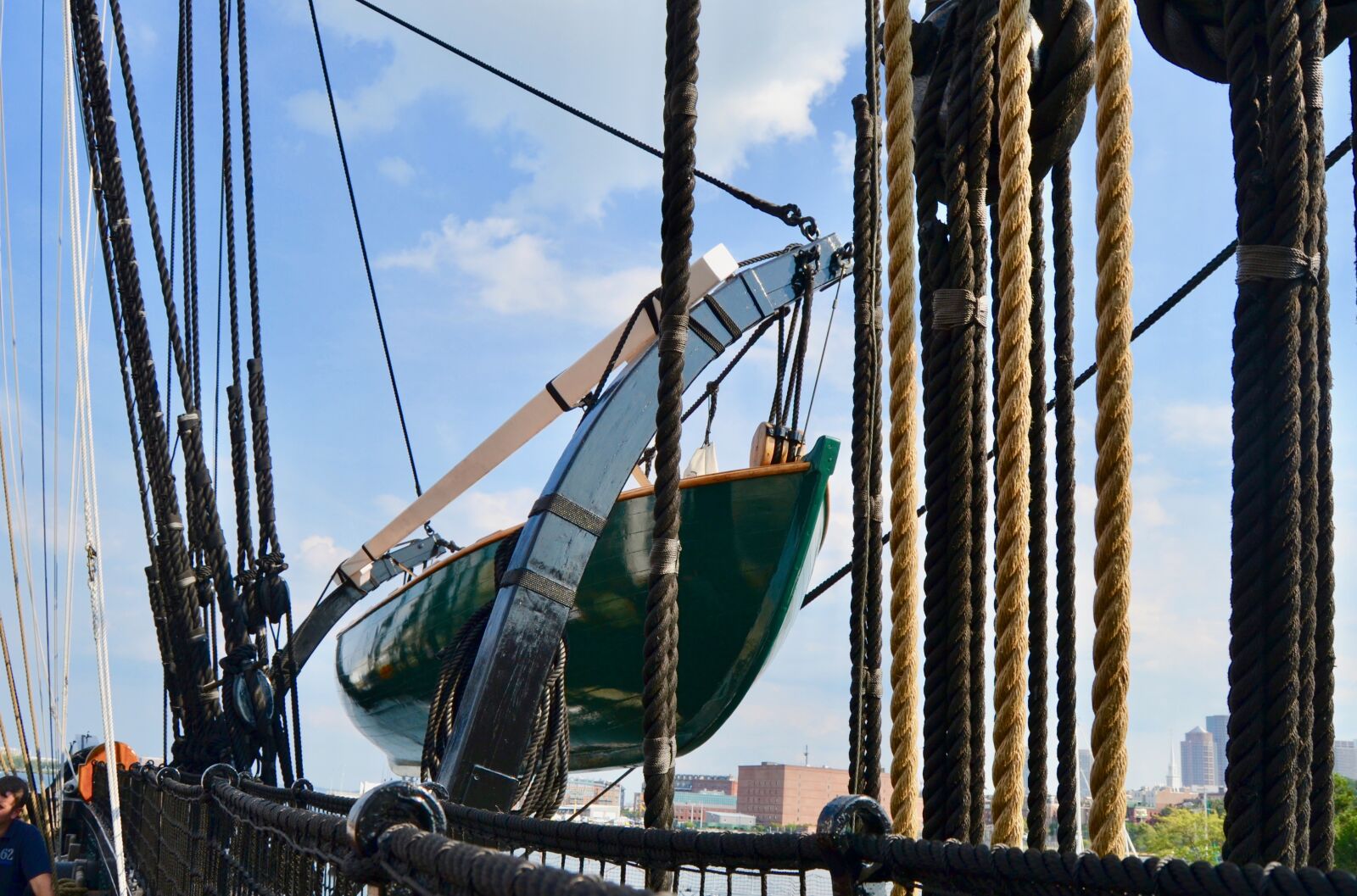 Nikon D3100 sample photo. Boat, boston, life raft photography