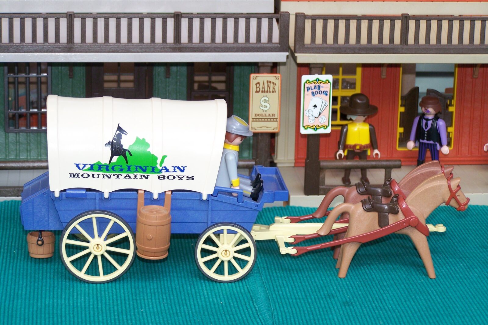 Kodak EASYSHARE Z710 ZOOM DIGITAL CAMERA sample photo. Playmobil, western, usa photography