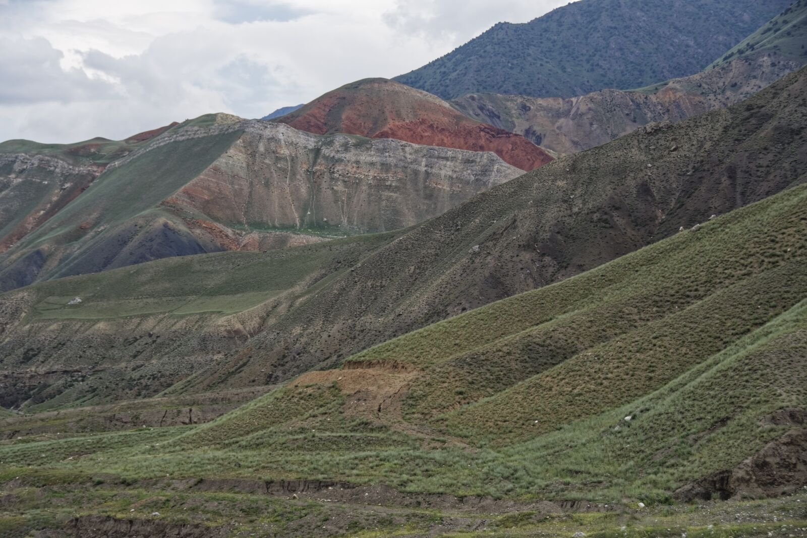 Nikon D500 sample photo. Tajikistan, cliff, colorful photography