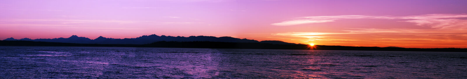 Canon EOS 1000D (EOS Digital Rebel XS / EOS Kiss F) sample photo. Sea, dawn, landscape, mountains photography