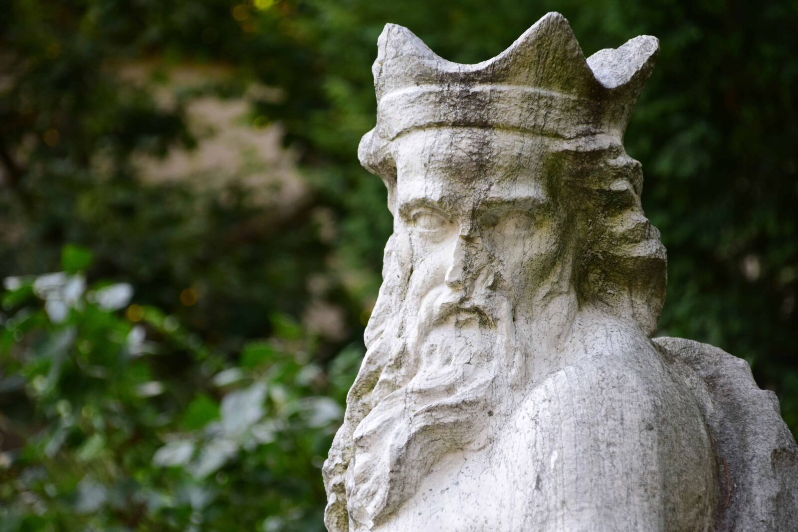 Nikon D3300 sample photo. Statue, king, marble, art photography