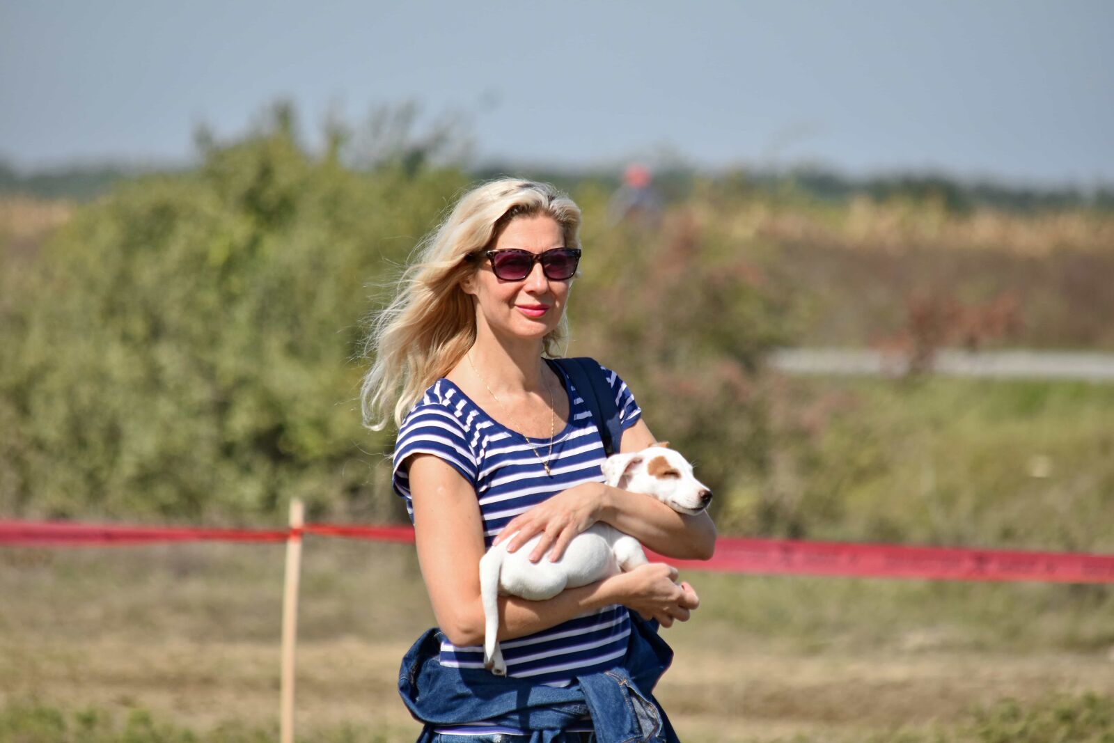 Nikon D5500 sample photo. Carrier, dog, gorgeous, portrait photography
