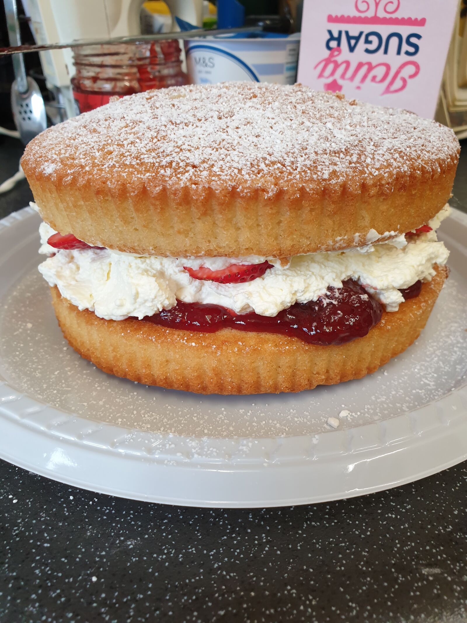 Samsung Galaxy S9 sample photo. Victoria sponge, cake, cakes photography