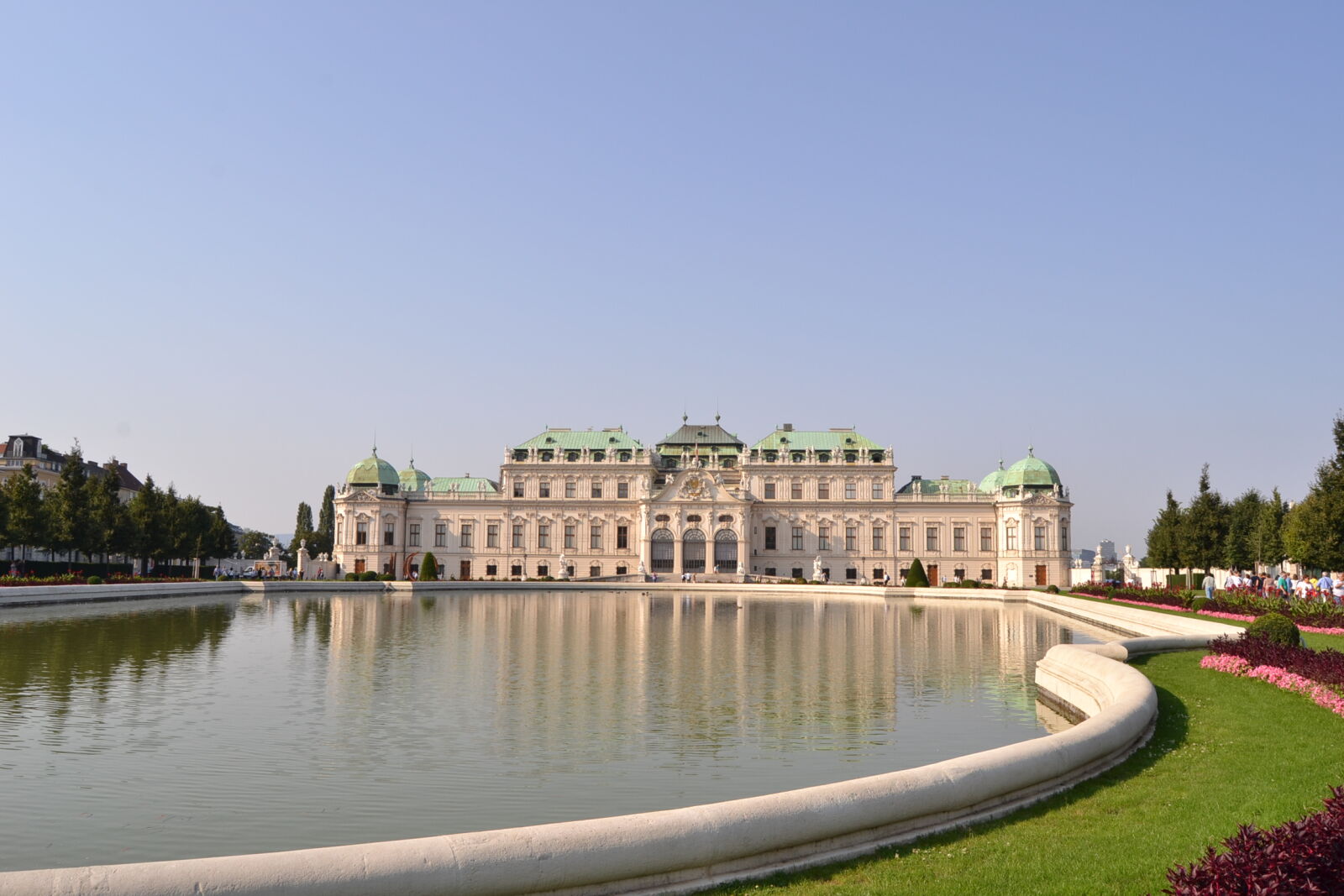 Nikon D3100 sample photo. Austria, baroque, belvedere, blue photography