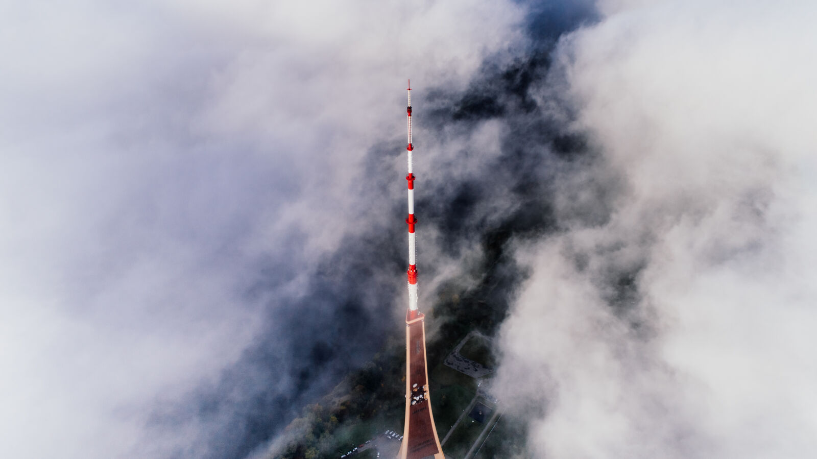 DJI FC6310 sample photo. Aerial, photography, of, red photography
