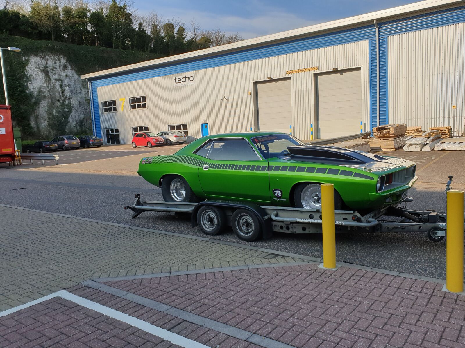 Samsung Galaxy S9 sample photo. Car sport, speed, fast photography