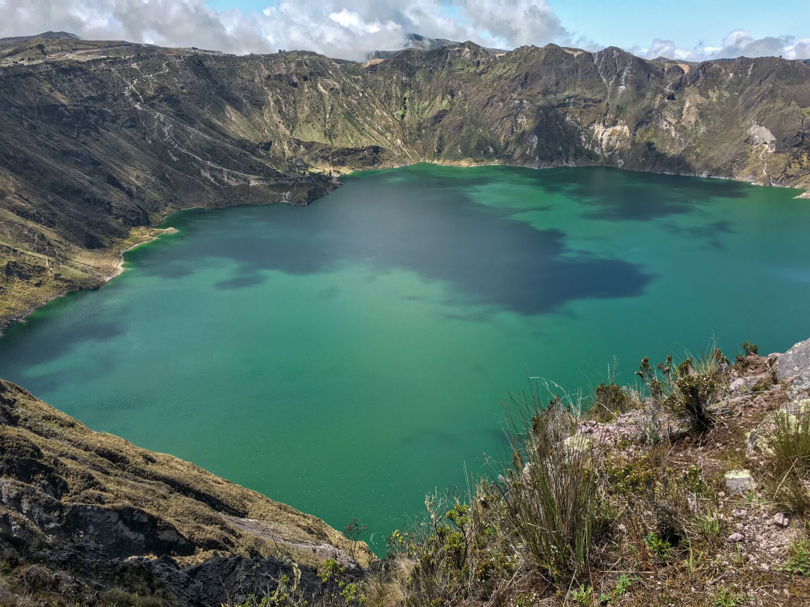 Apple iPhone 6s sample photo. Ecuador, crater lake, landscape photography