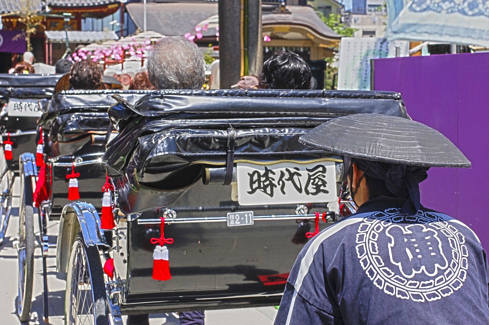 Nikon D40 sample photo. Japan, buggy, rickshaw photography
