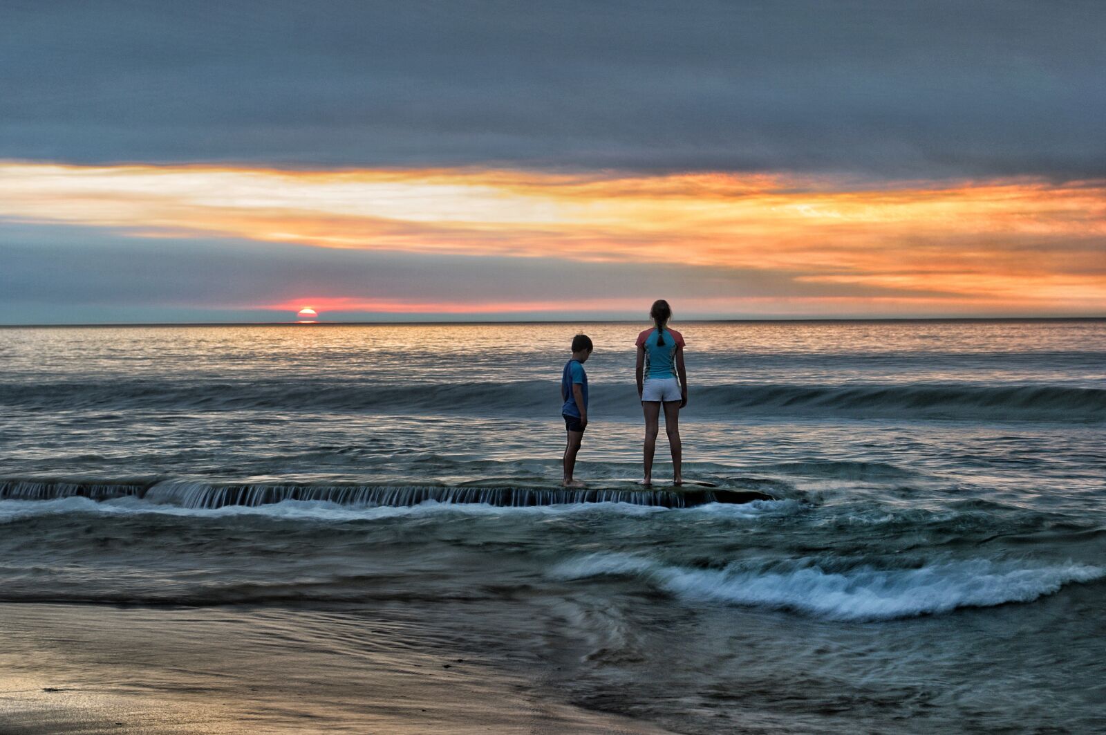 Nikon D90 sample photo. Sunset, west, landscape photography