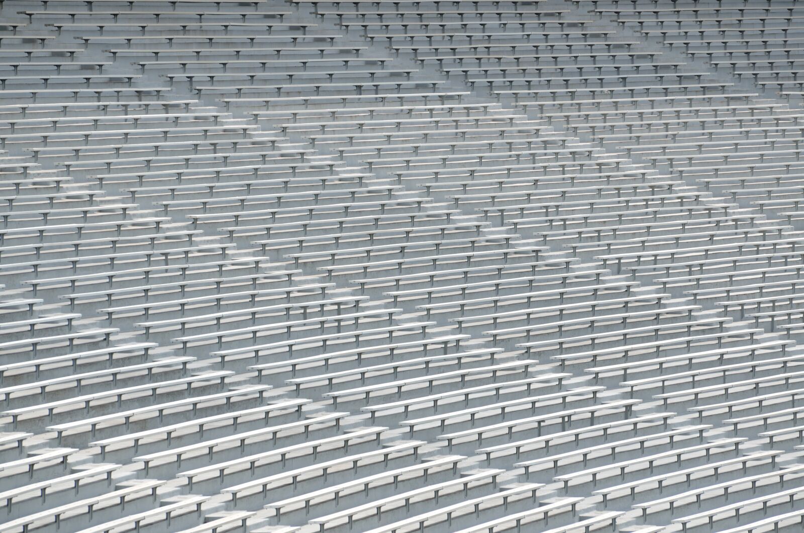 Nikon D7000 sample photo. College stadium seats, bench photography