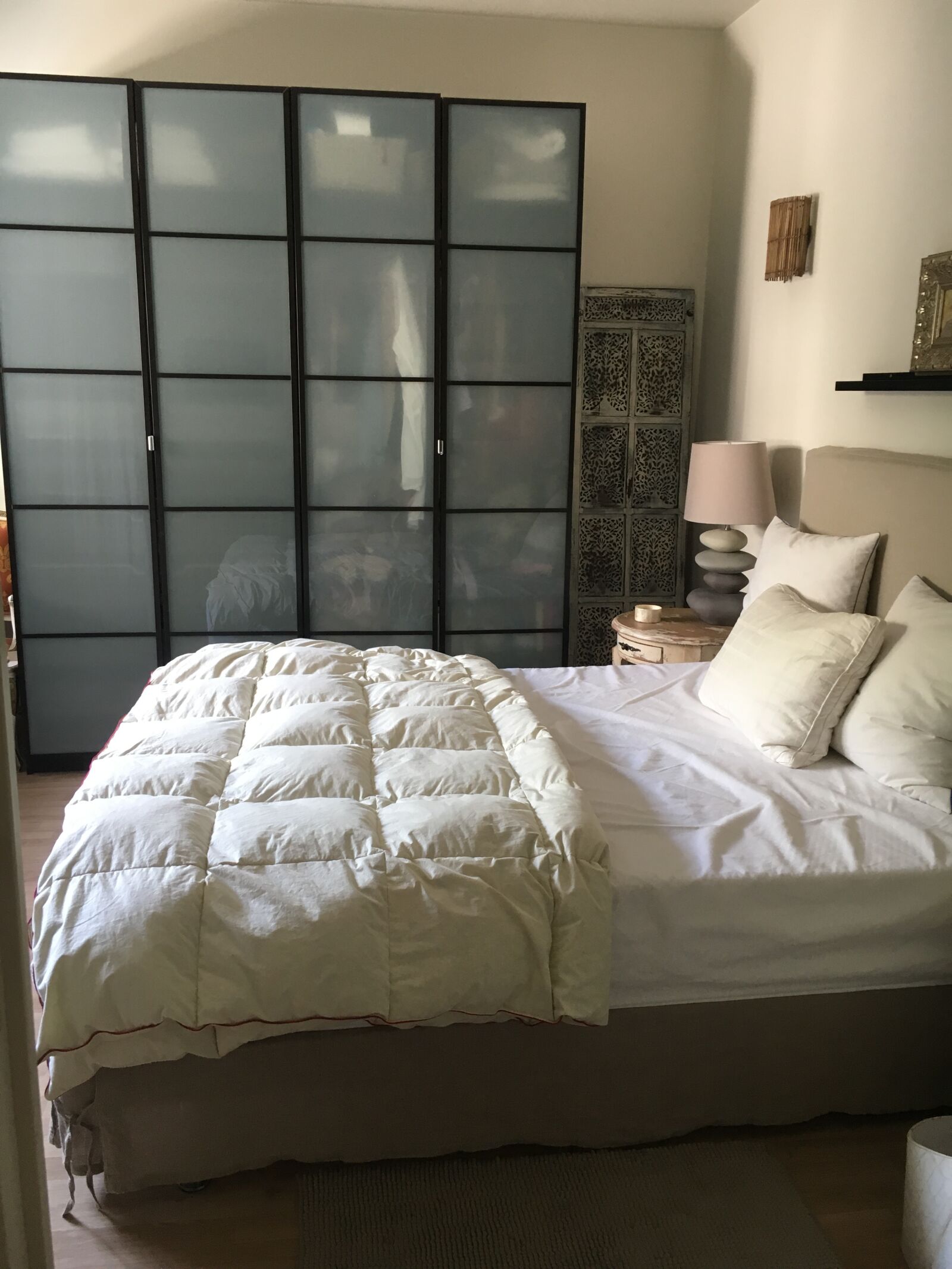Apple iPhone 6s sample photo. Bed, bedroom, interior photography