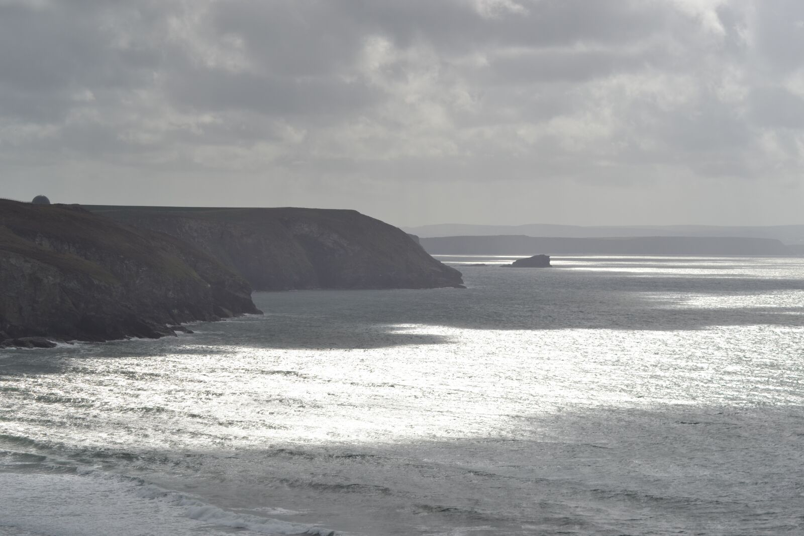 Nikon D3100 sample photo. England, cornwall, sea photography