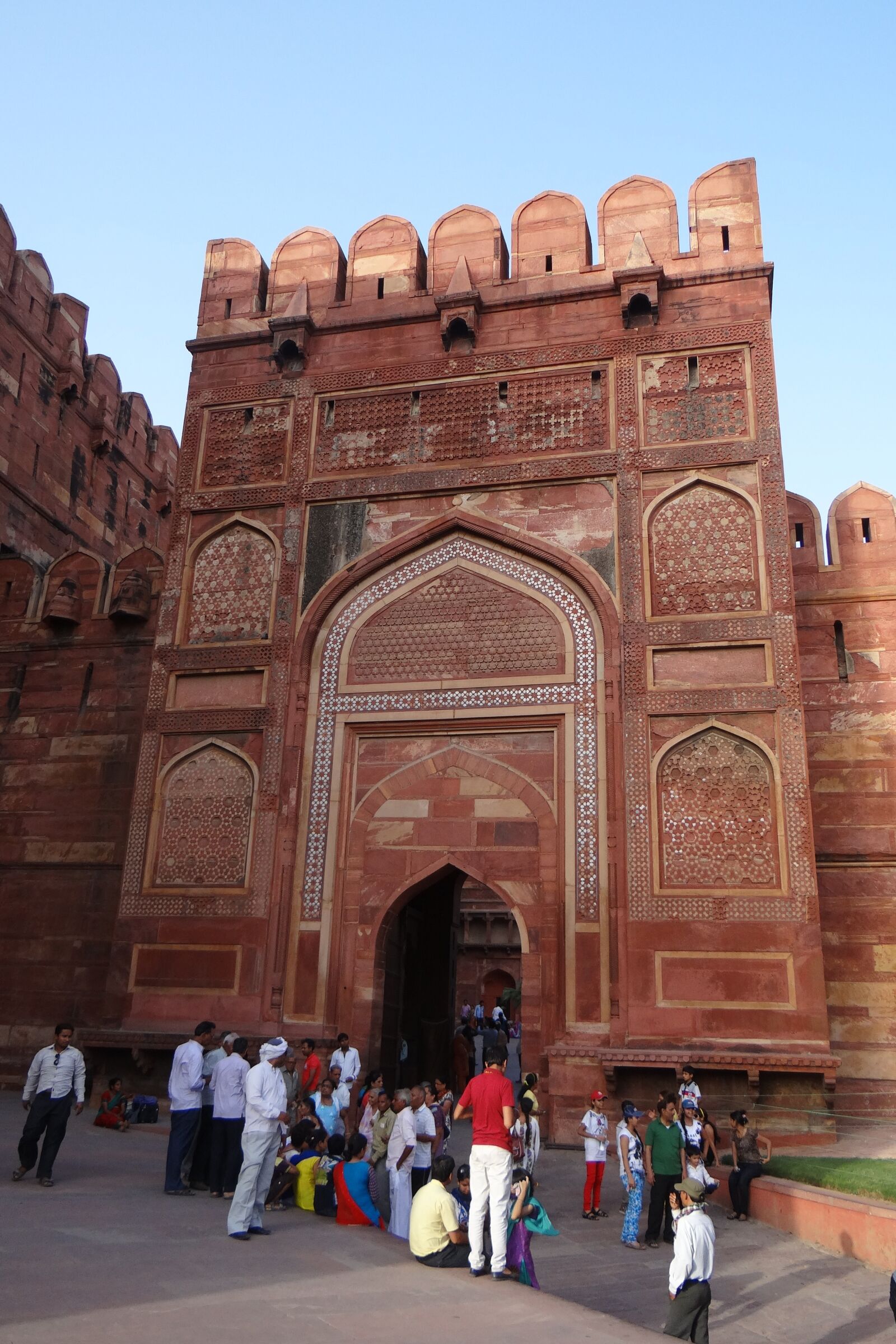 Sony DSC-HX200V sample photo. Agra fort, unesco site photography