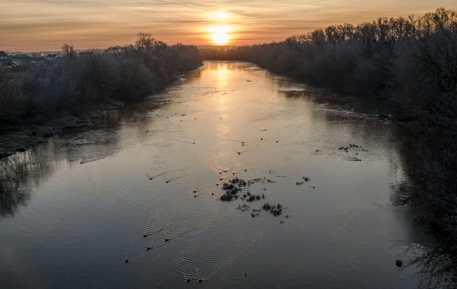 Nikon D3300 sample photo. Sunrise, autumn, landscape photography