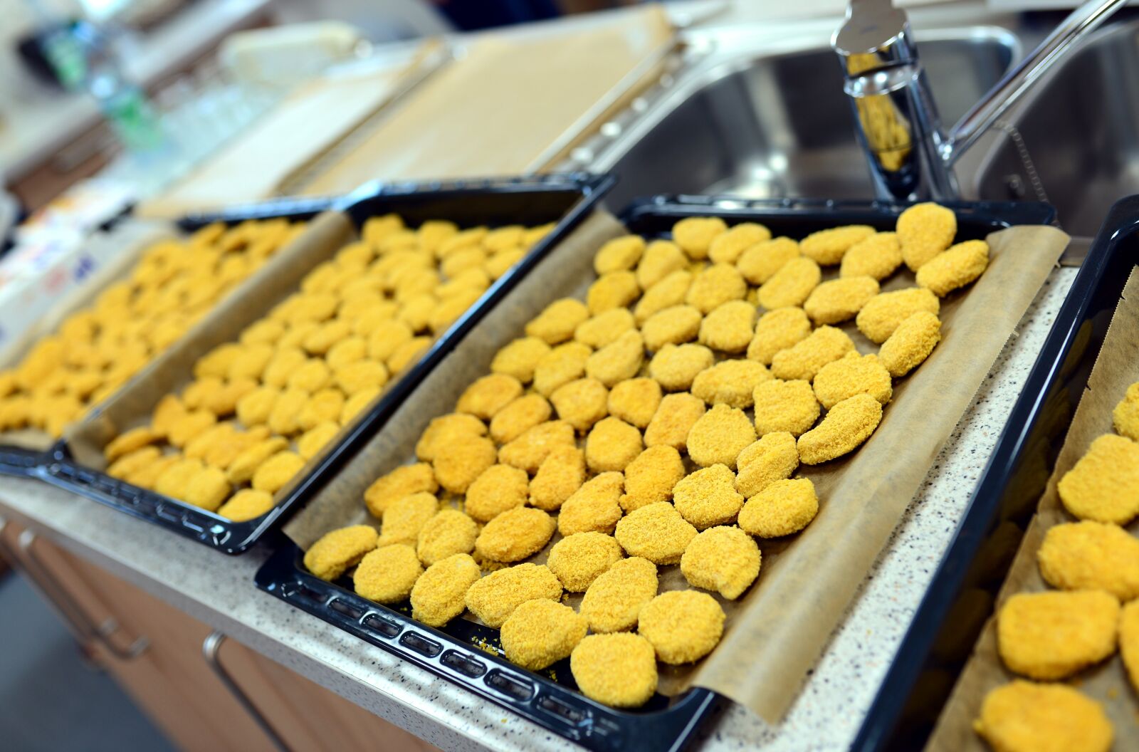 Nikon D610 sample photo. Chicken nuggets, poultry, nuggets photography