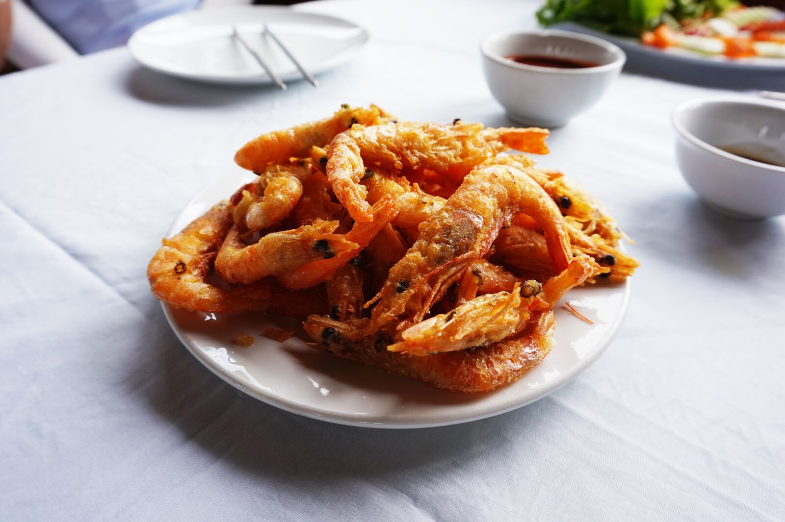 Sony Alpha a5000 (ILCE 5000) sample photo. Shrimp, vietnam, fry photography
