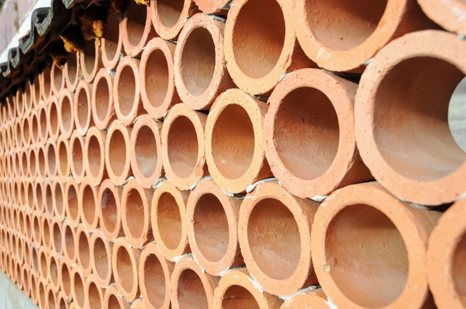 Nikon D300 sample photo. Pipes, brick, architecture photography