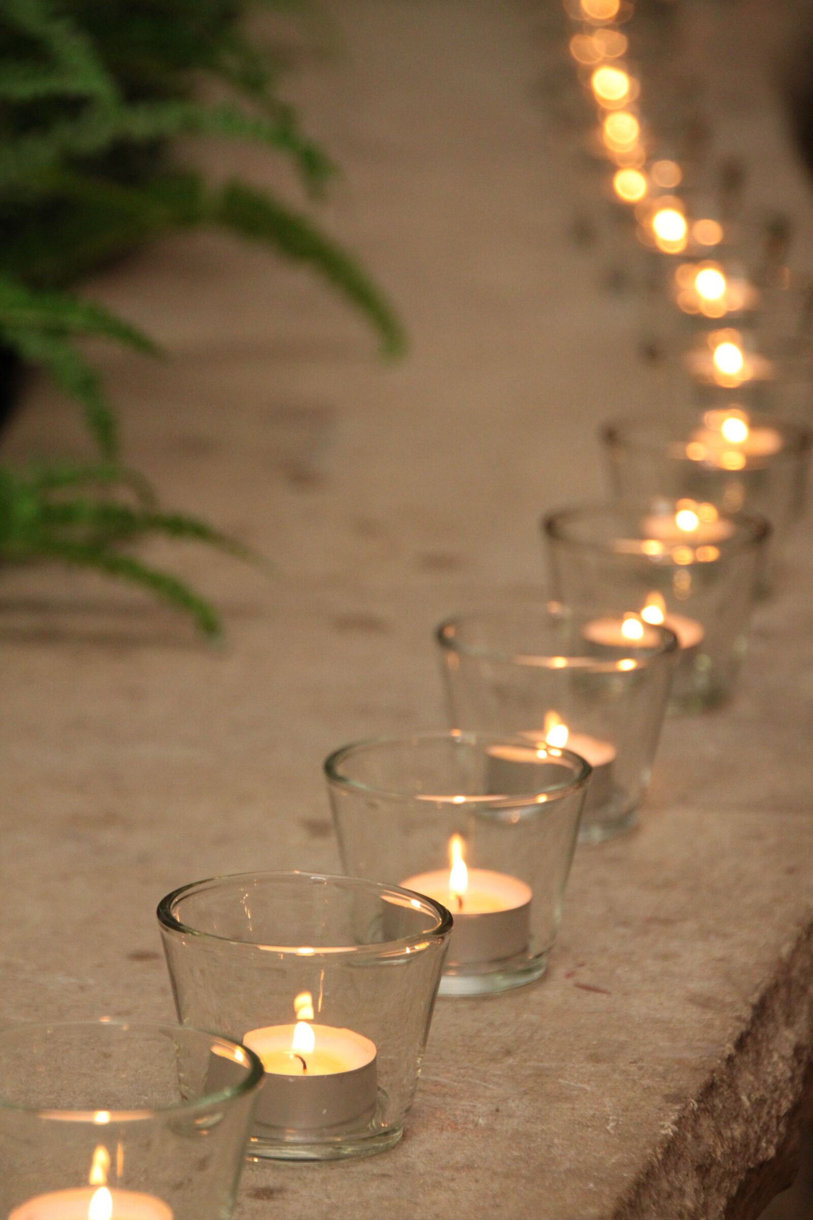 Canon EOS 500D (EOS Rebel T1i / EOS Kiss X3) sample photo. Glass series, candles, tea photography