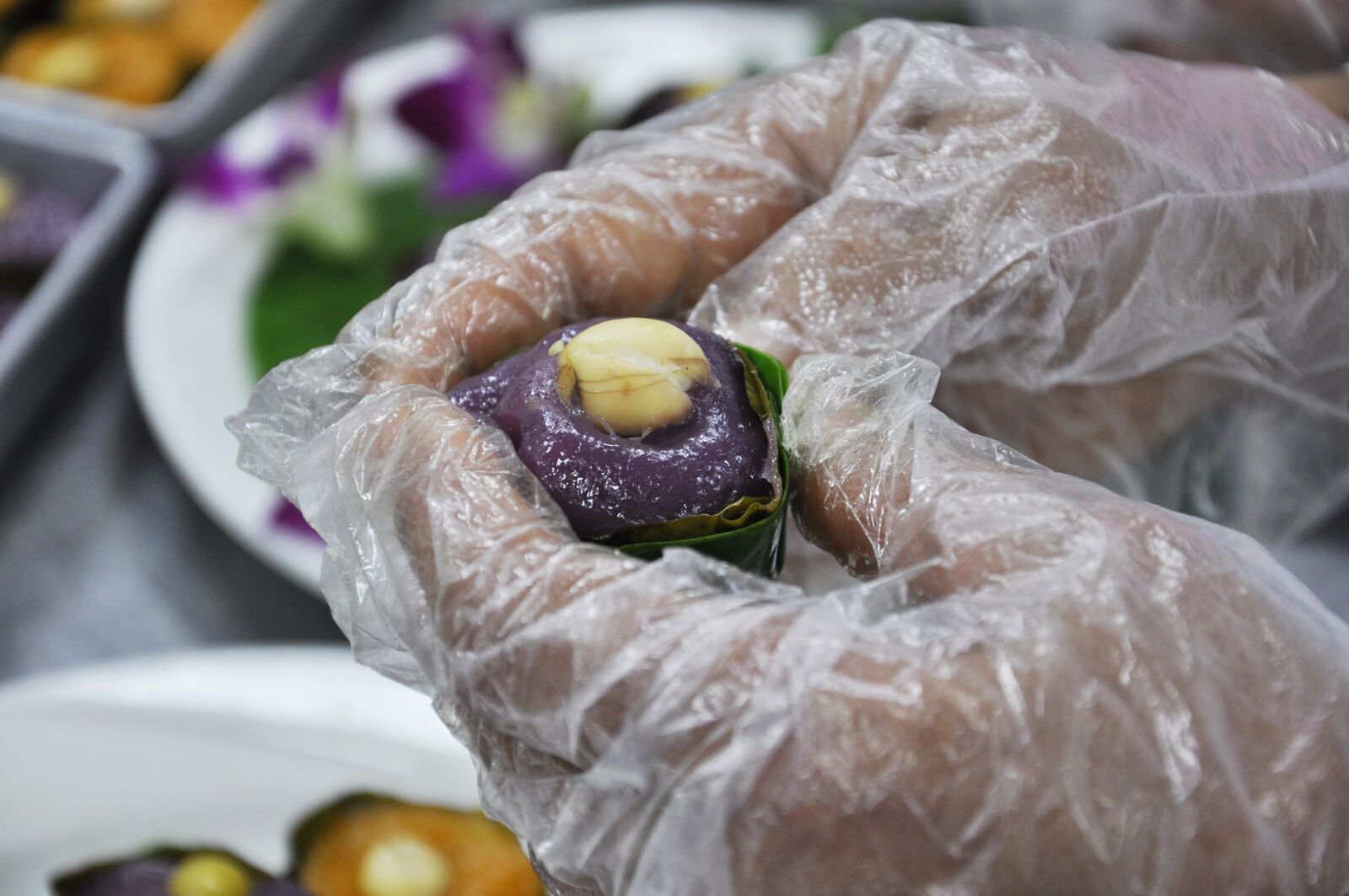 Nikon D90 sample photo. Thai, desserts, kruathong photography
