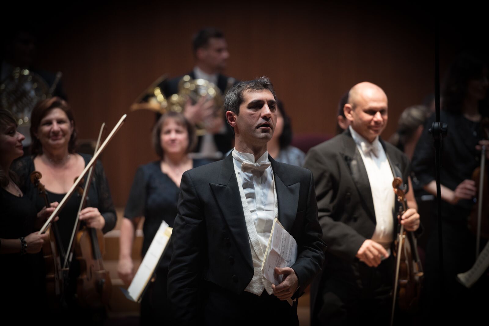 Nikon D750 sample photo. Conductor, andrea vitello, concert photography