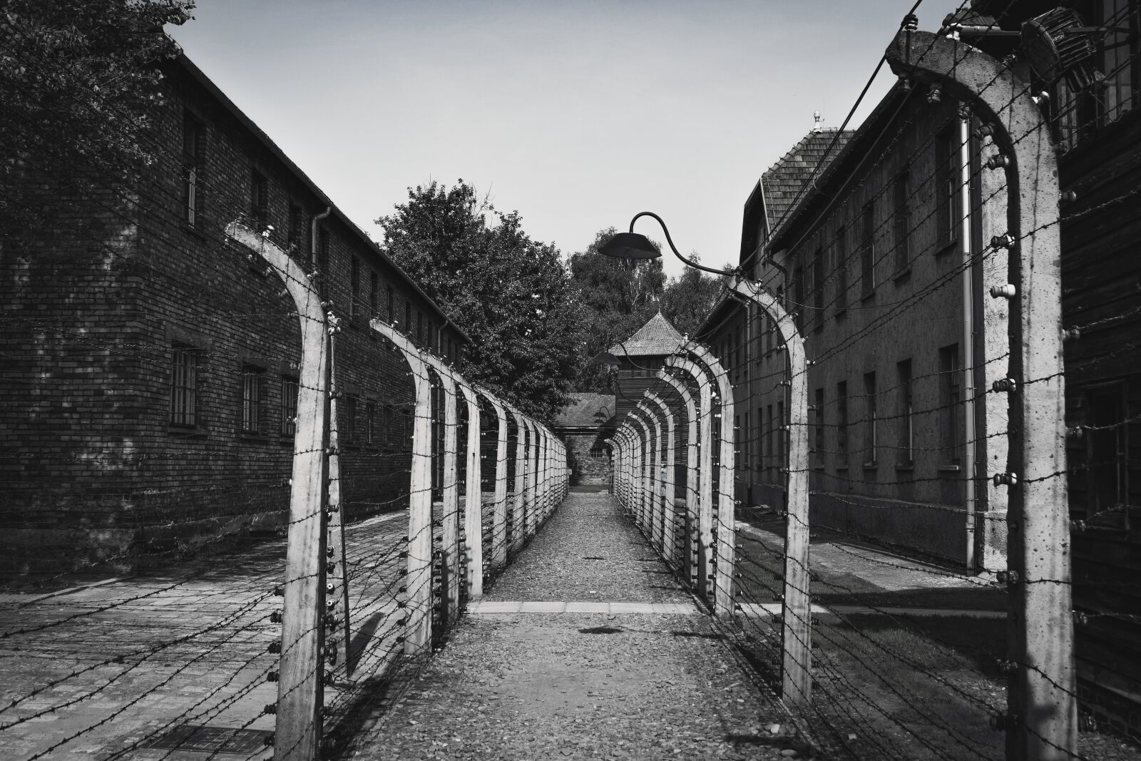 Nikon D3300 sample photo. Auschwitz, concentration camp, buildings photography