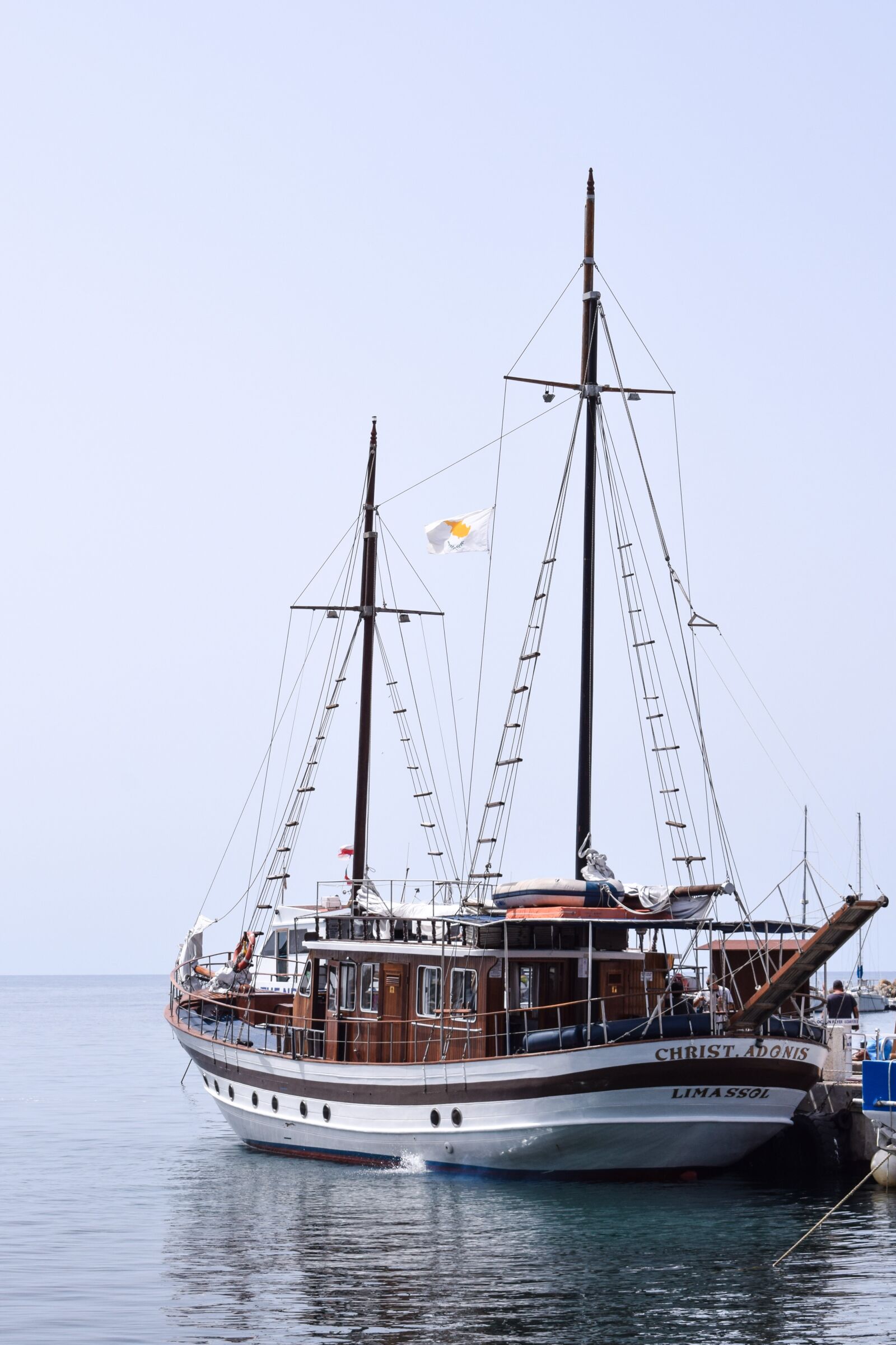 Nikon D3300 sample photo. Cyprus, paphos, harbor photography
