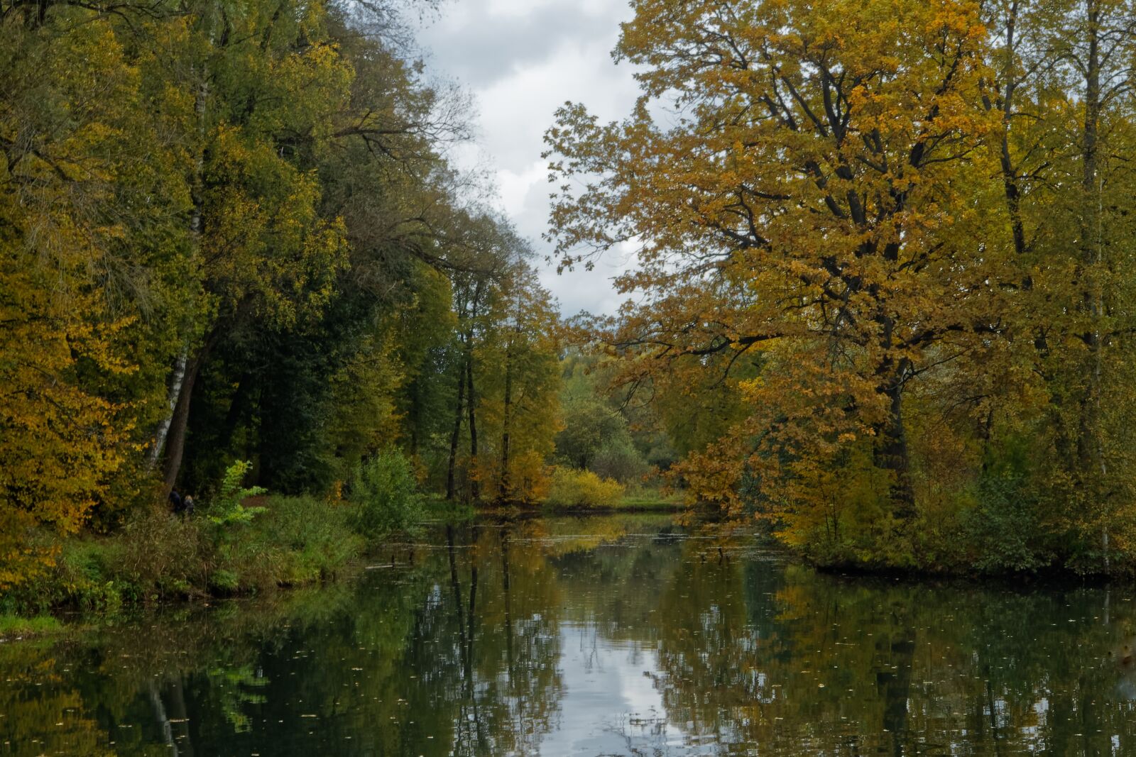Canon EOS 500D (EOS Rebel T1i / EOS Kiss X3) sample photo. Autumn, landscape, pond photography