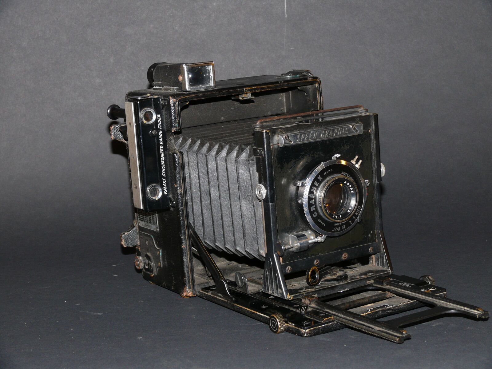 Panasonic DMC-FZ50 sample photo. Camera, kodak, speed graphic photography