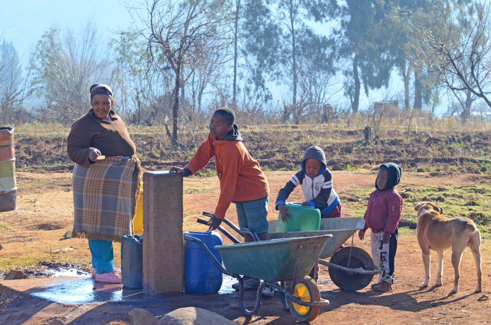 Nikon D7000 sample photo. Water, africa, lesotho photography