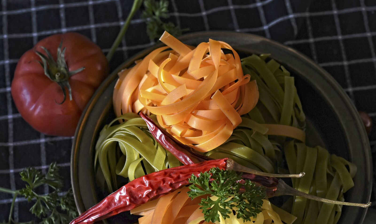 Nikon D7200 sample photo. Noodles, tagliatelle, pasta photography