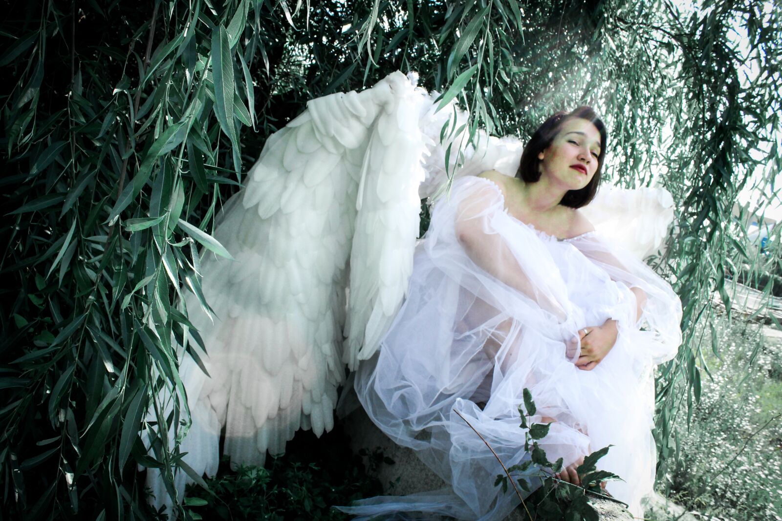 Canon EOS 1100D (EOS Rebel T3 / EOS Kiss X50) sample photo. девушка, ангел, крылья photography