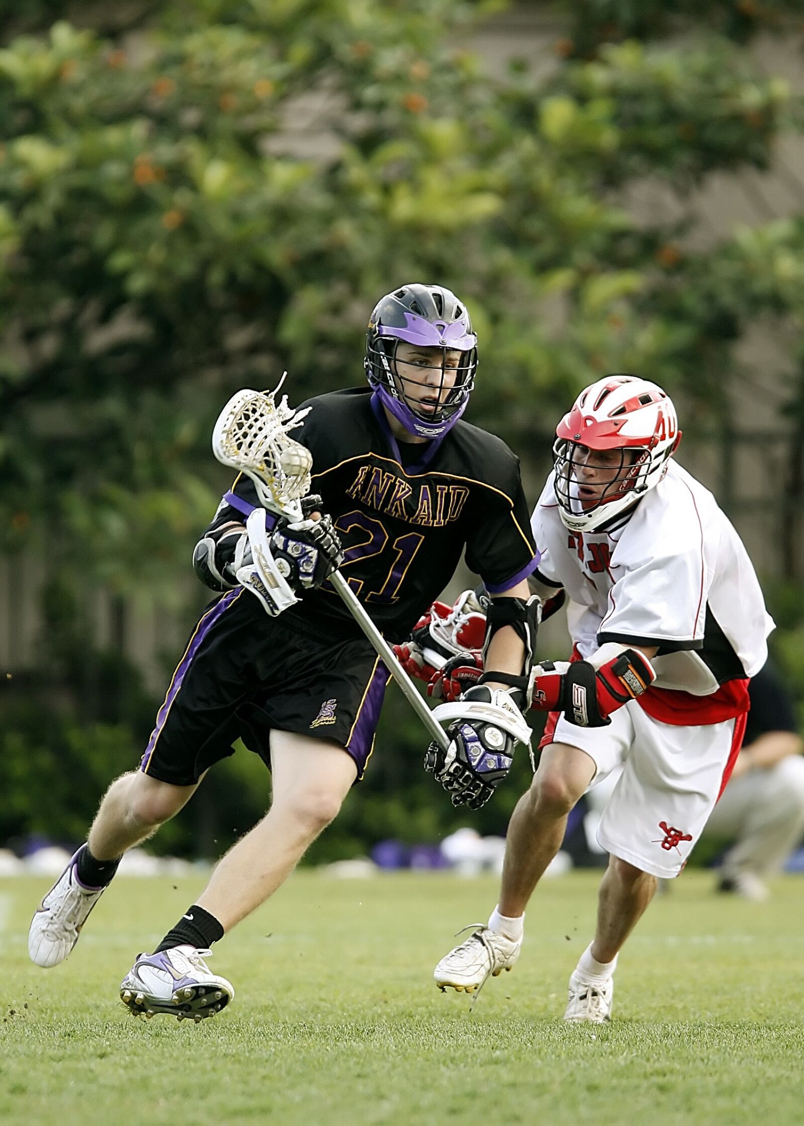 Canon EOS-1D Mark II N sample photo. Lacrosse, lax, player photography