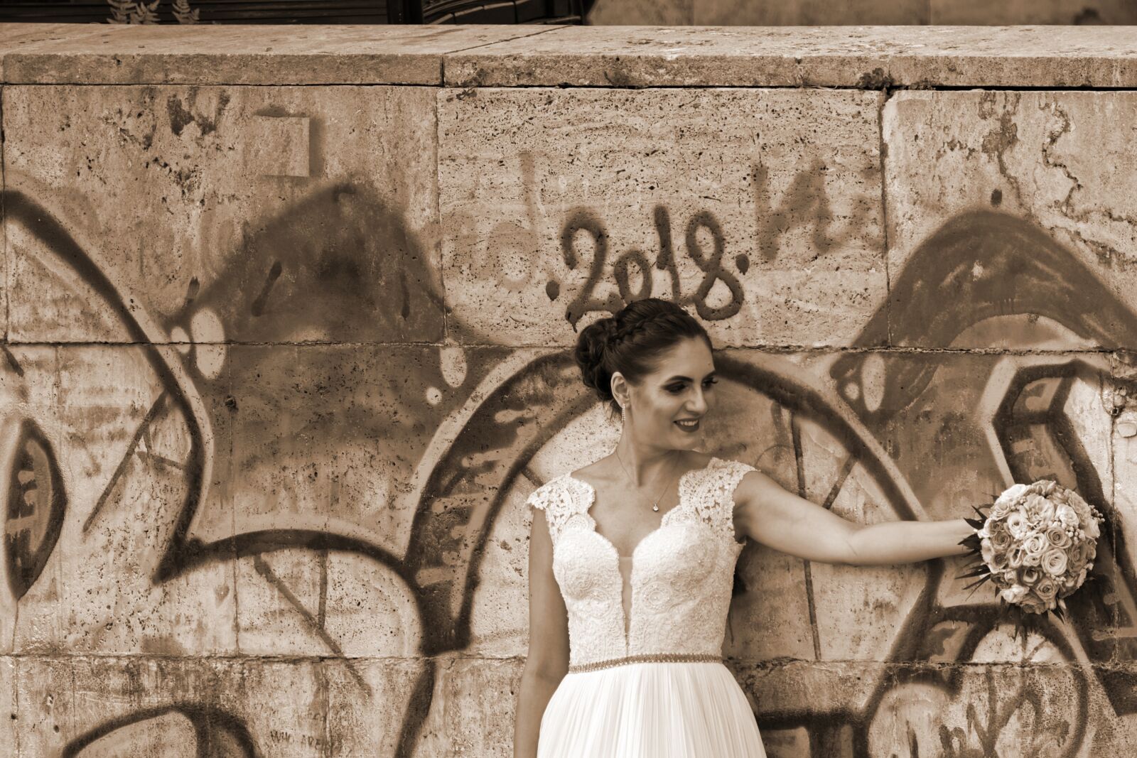 Nikon D5300 sample photo. Woman, young, bride photography