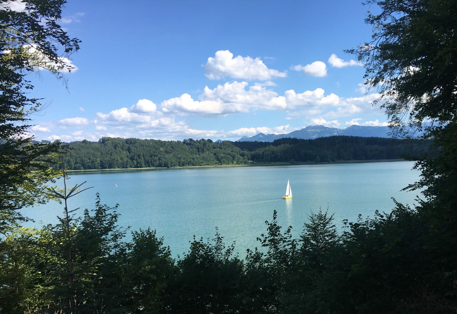 Apple iPhone 6s sample photo. Simsee, kampenwand, vacations photography