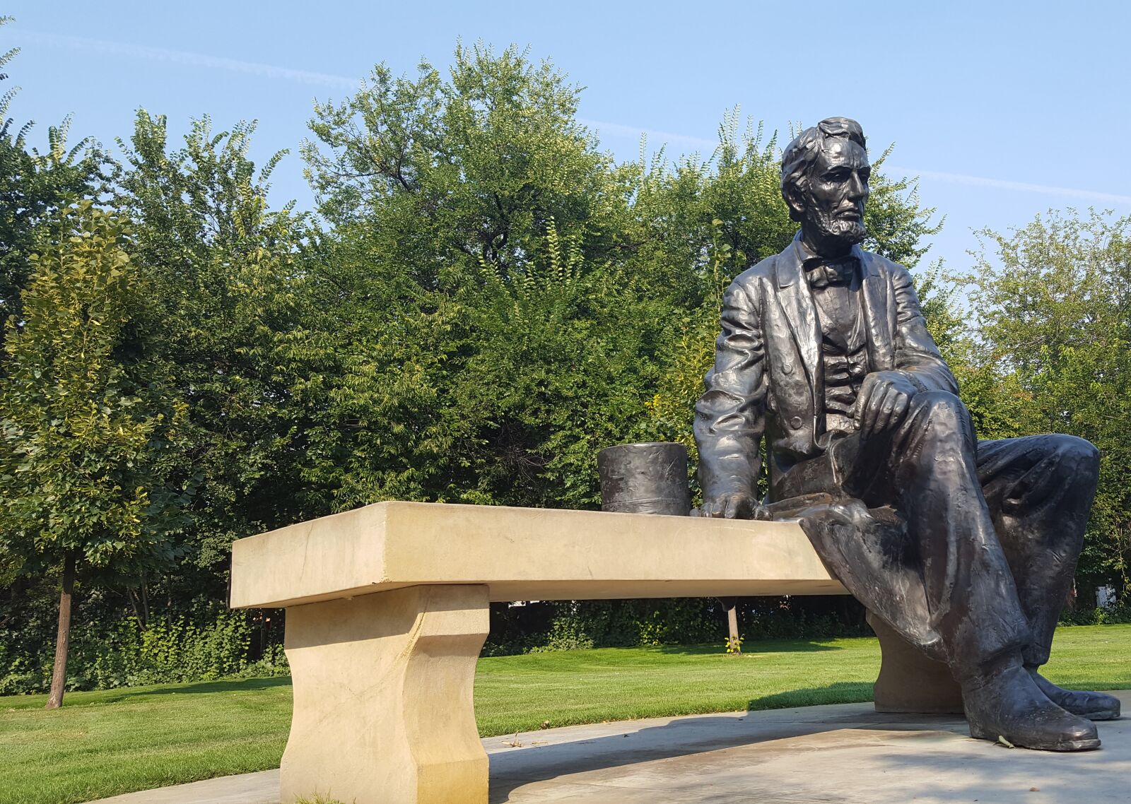 Samsung Galaxy S6 sample photo. Abraham lincoln, president, statue photography