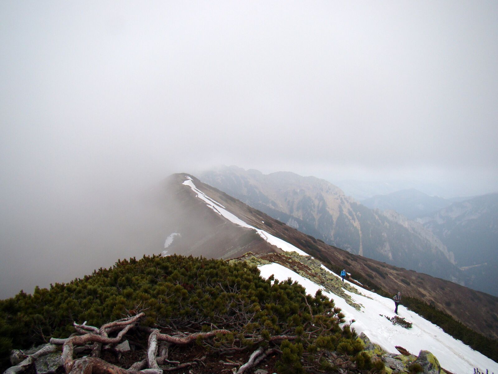 Sony Cyber-shot DSC-H50 sample photo. Mountains, the fog, clouds photography