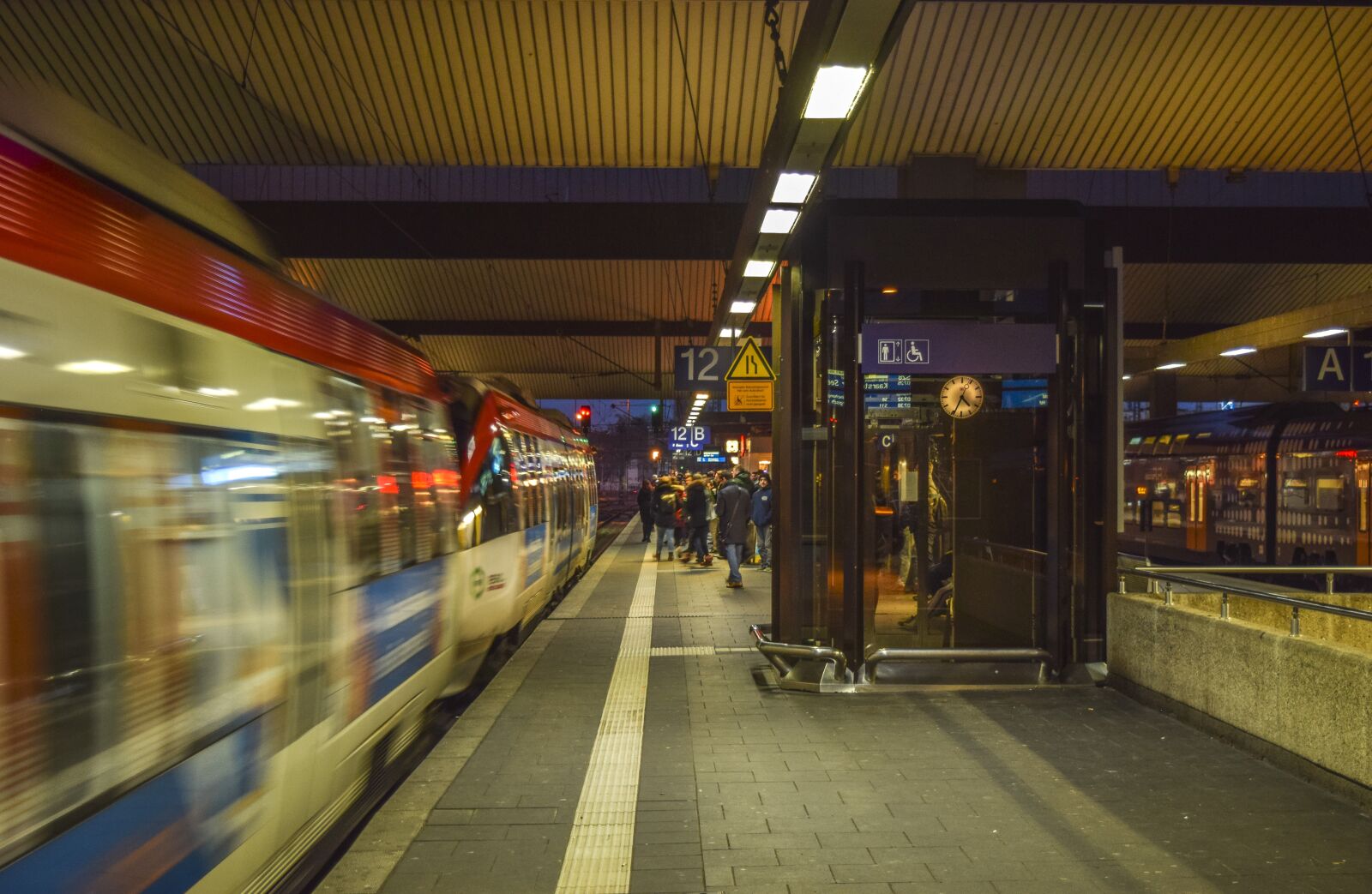 Nikon D3300 sample photo. Railway station, train, railway photography
