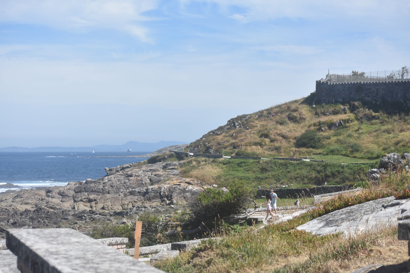 Nikon D3400 sample photo. Sea, costa, castle photography