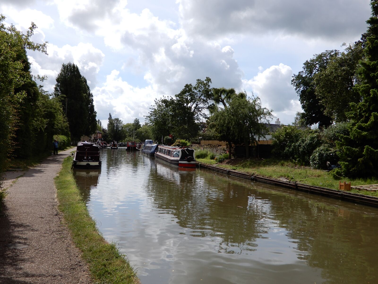 Nikon Coolpix A900 sample photo. Canal, boat, england photography