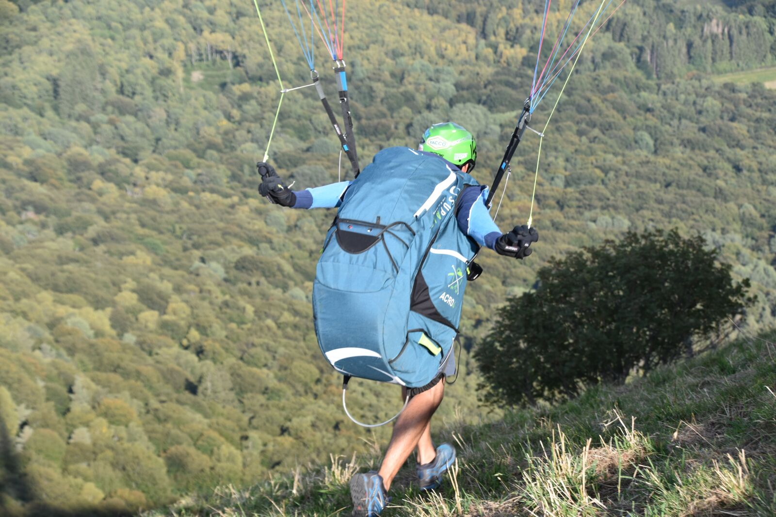 Nikon D5600 sample photo. Fifth wheel, paragliding, paraglider photography