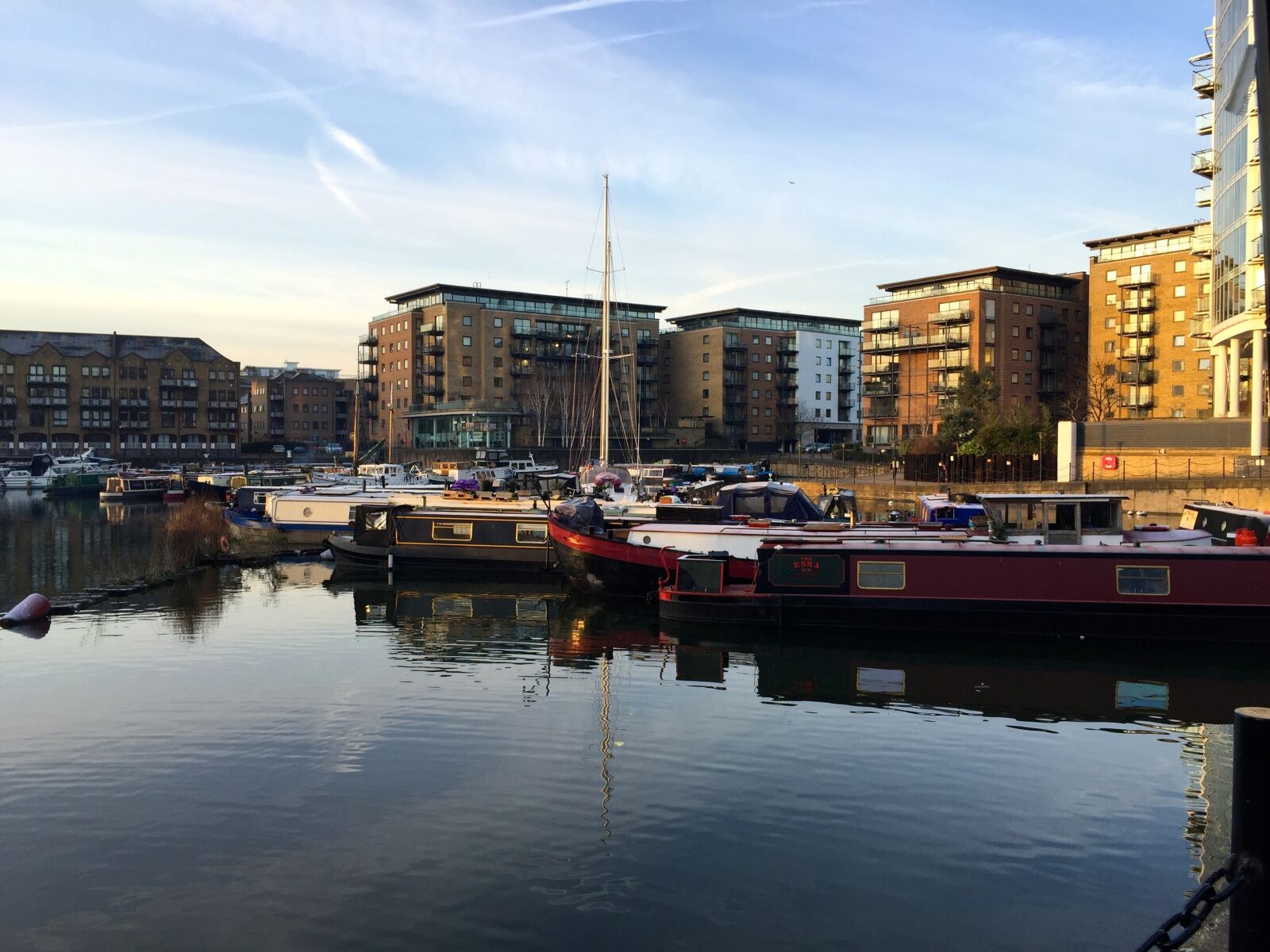 Apple iPhone 6 sample photo. Limehouse basin, docklands, housing photography