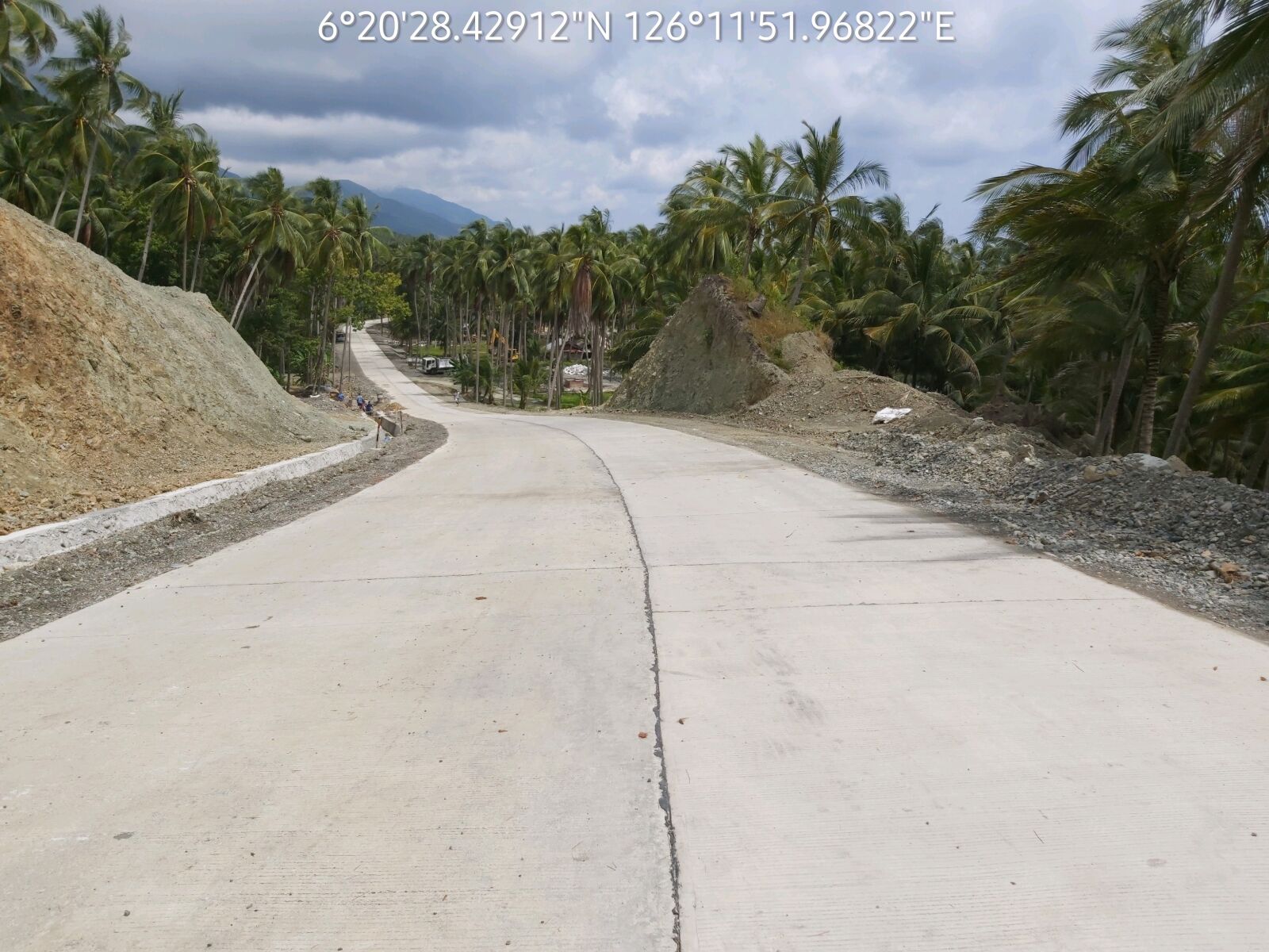 Samsung Galaxy A70 sample photo. Road, concrete road, rural photography