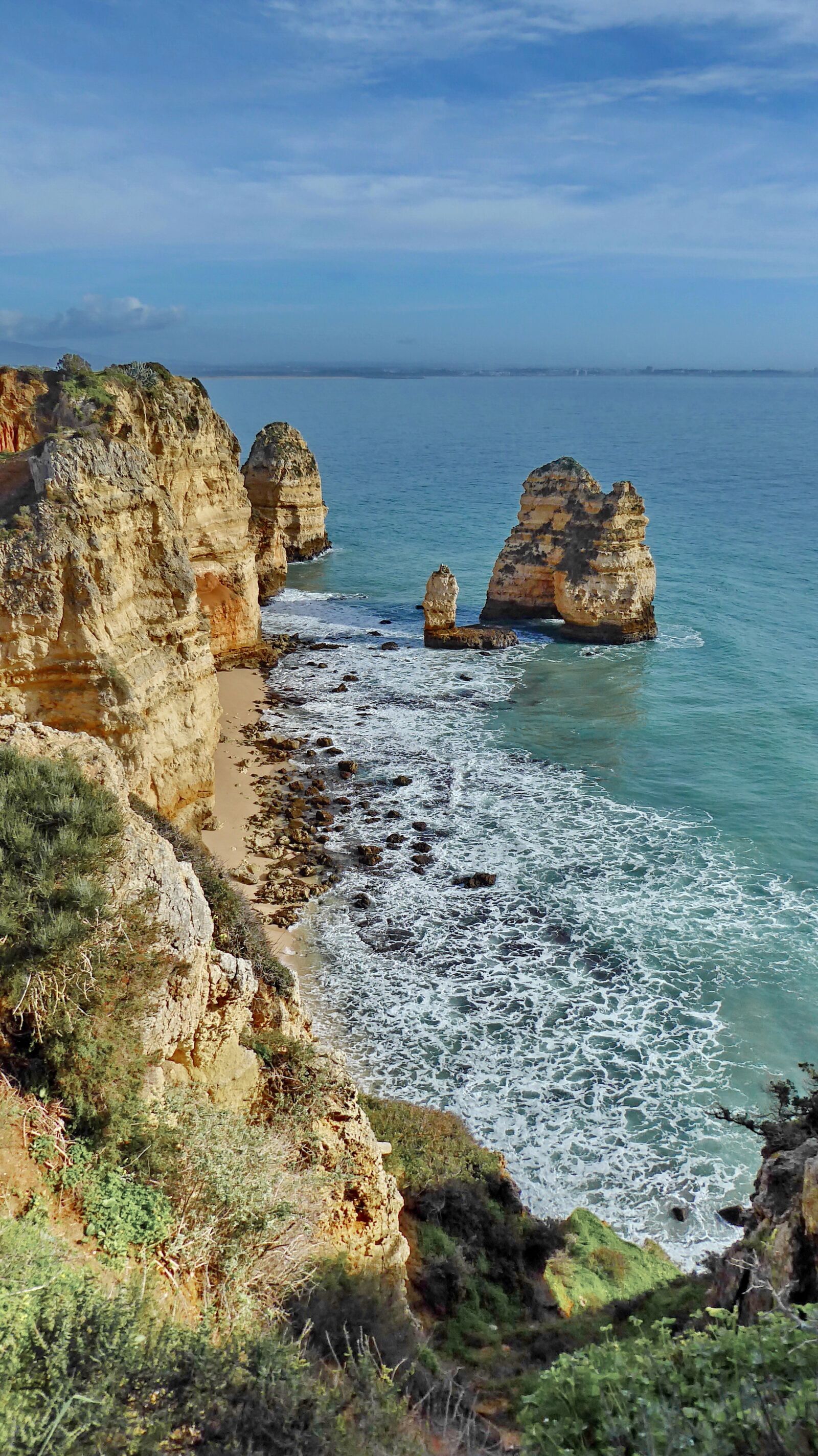 Panasonic Lumix DMC-ZS50 (Lumix DMC-TZ70) sample photo. Portugal, algarve, sea photography
