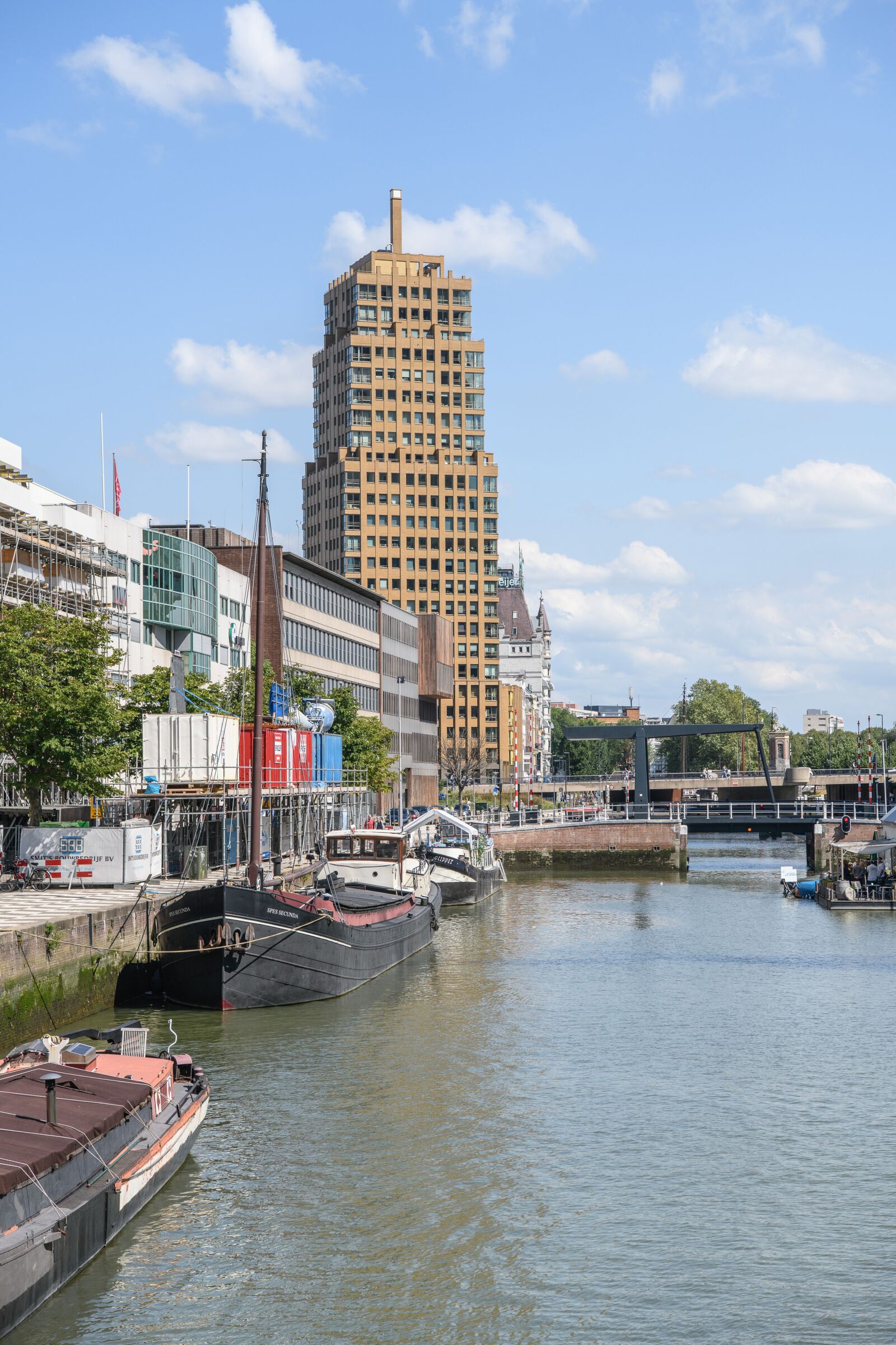 Nikon D850 sample photo. Rotterdam, city, port photography