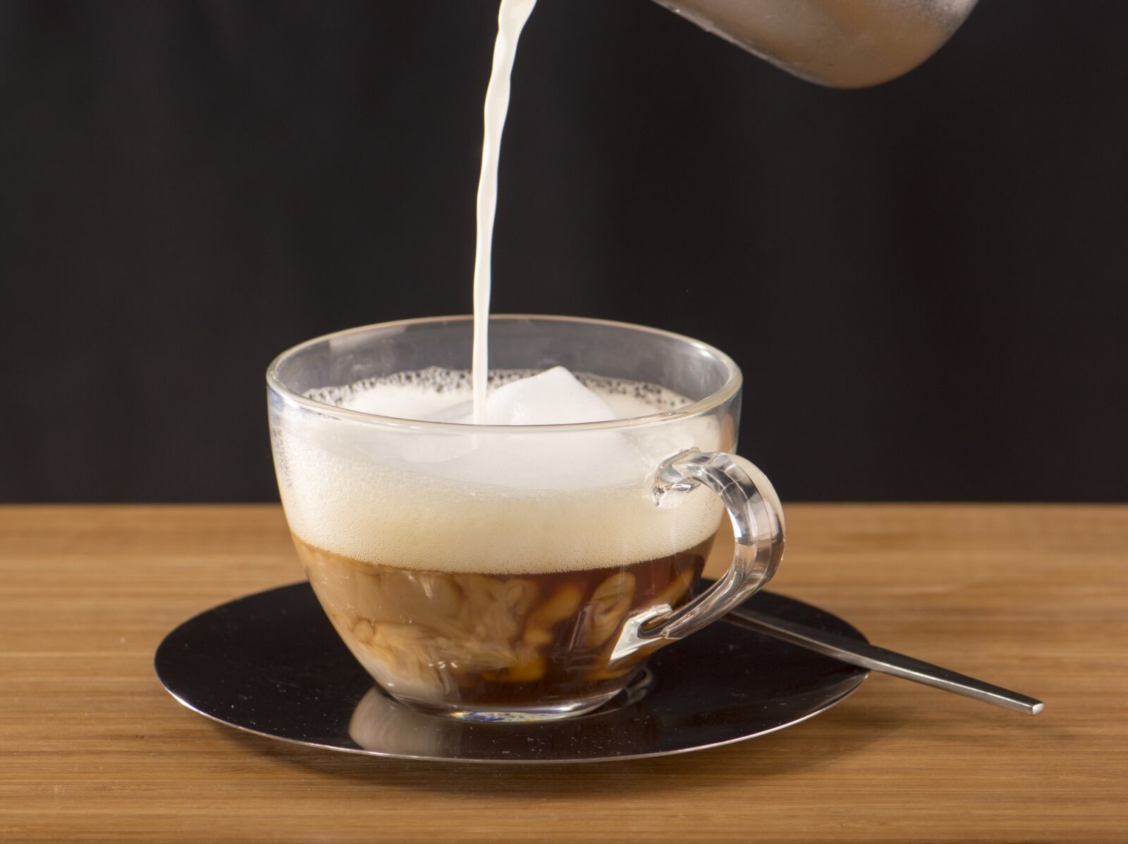 Nikon D3200 sample photo. Coffee, capuccino, milk photography