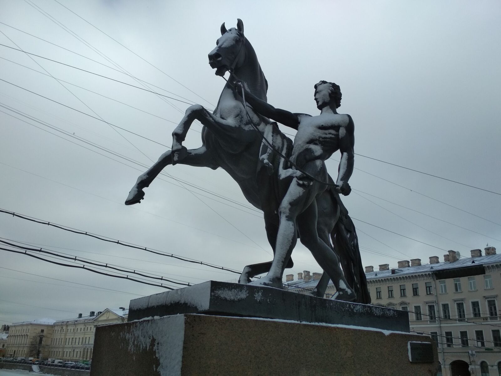 Xiaomi Redmi 4X sample photo. снег, зима, saint petersburg photography