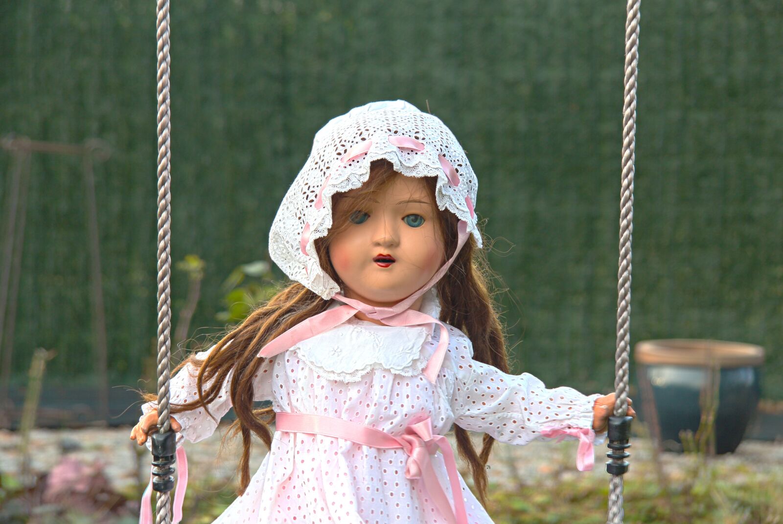 Canon EOS 60D sample photo. Doll, swing, toy photography